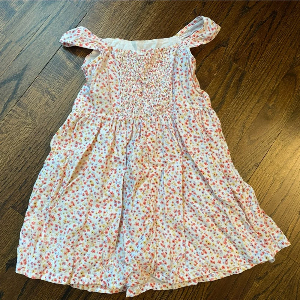 GAP Kids- Girls Floral Sundress - little girls size XS Pink Floral Print summer